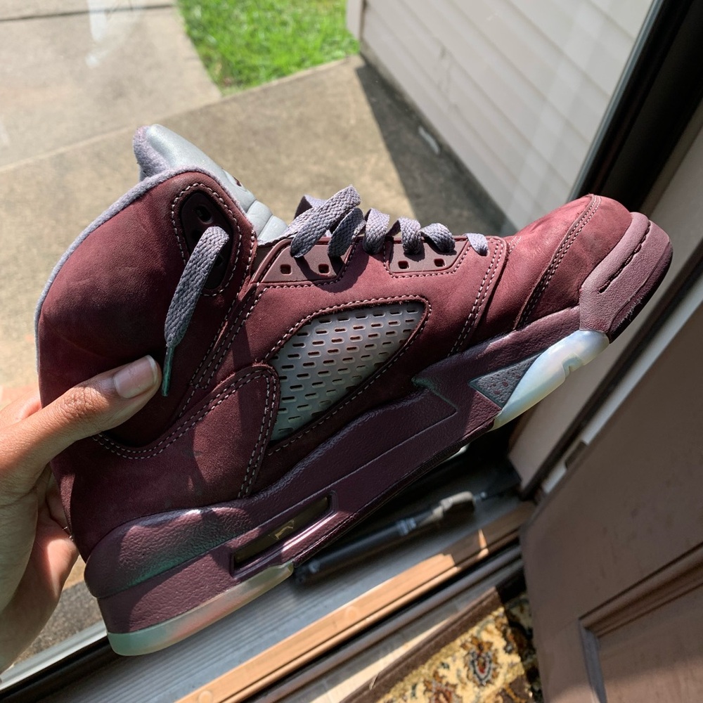 jordan 5 burgundy